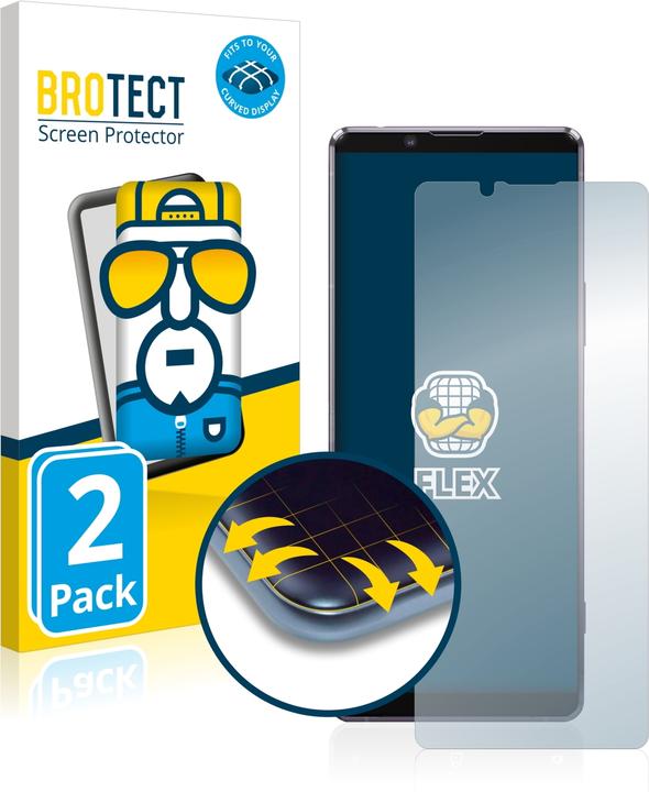 Actual product image BROTECT Full-Cover Protector (2 pcs., Sony Xperia 1 II)