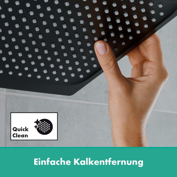 Productafbeelding hansgrohe HG hoofddouche Vernis Shape 230 1jet EcoSmart mat zwart (1 Type balk, 8.70 l/min)