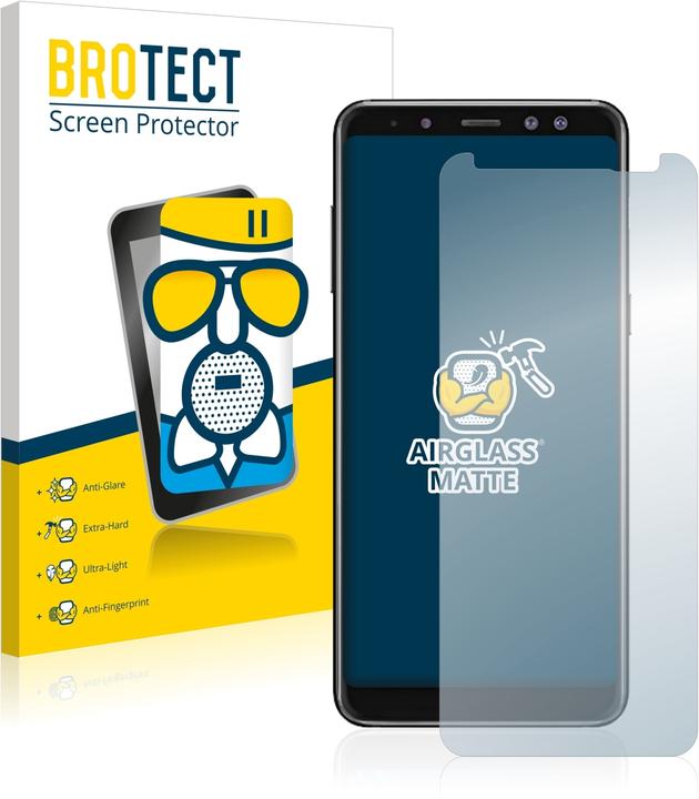 Actual product image BROTECT AirGlass Glass Matte (1 pcs., Samsung Galaxy A8 (2018))