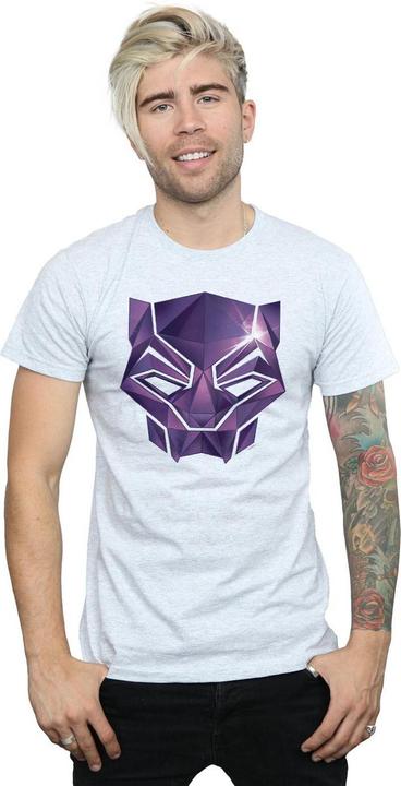Produktbild Avengers Infinity War Black Panther Geometrisches TShirt (S)