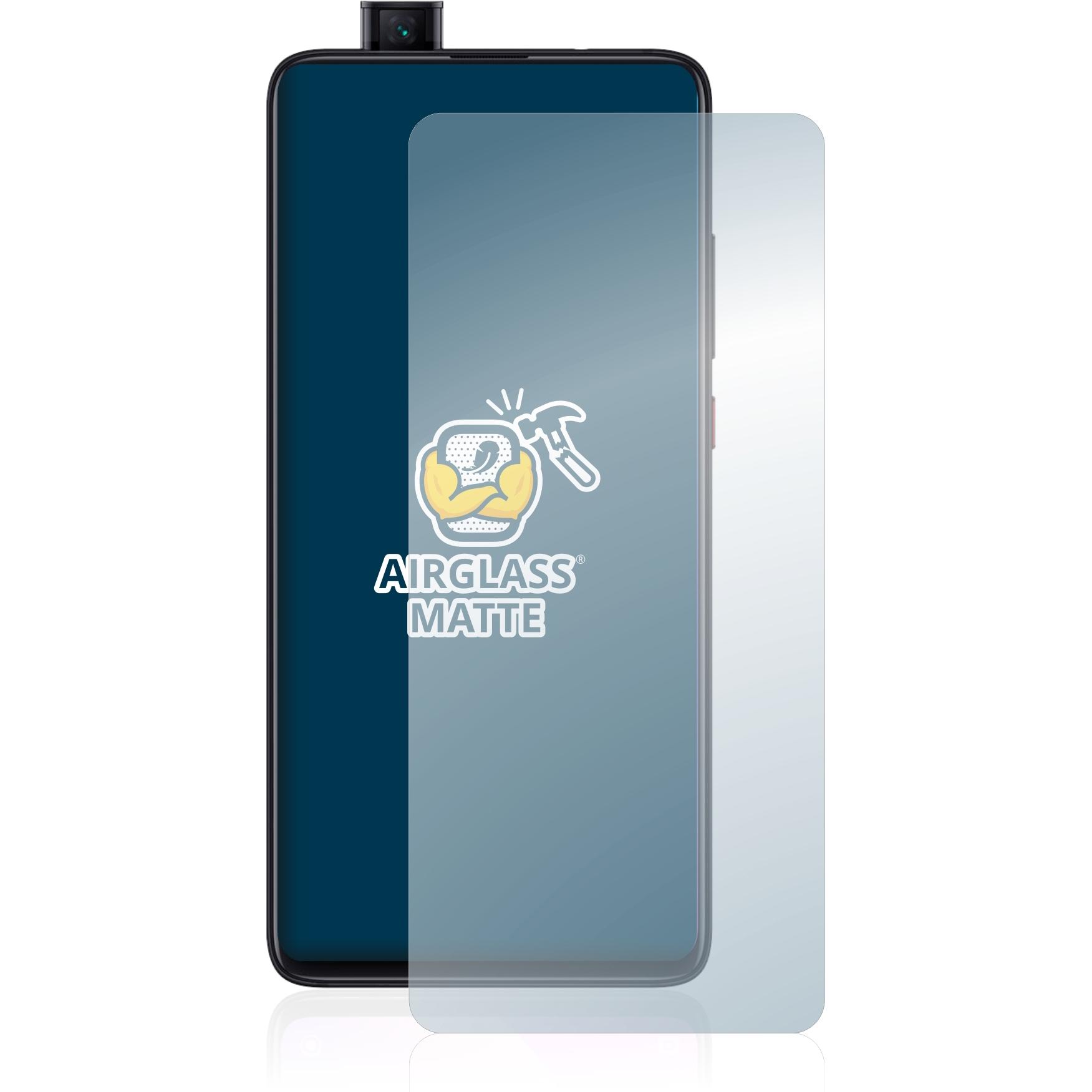 Thumbnail - BROTECT AirGlass Panzerglasfolie Matt (1 Stück, Xiaomi Mi 9T), Smartphone Schutzfolie, Grau