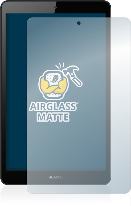 Productafbeelding BROTECT AirGlass Matte kogelwerende glasfolie (1 Stuk, MediaPad M5 Lite 8)