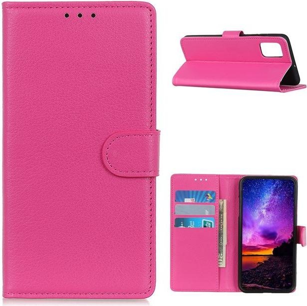 Actual product image MU Classic Litchi Leather Bookcover Series (OnePlus 9)