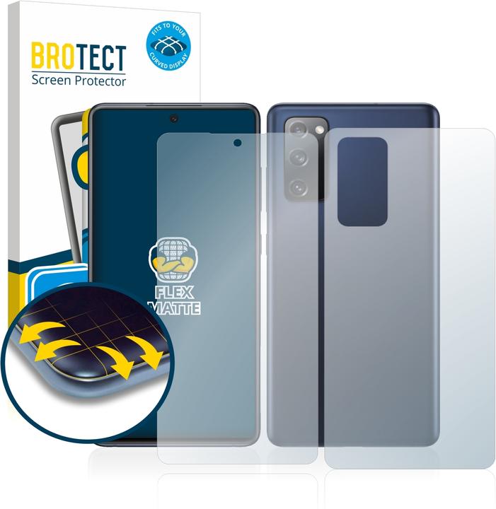 Actual product image BROTECT Full-Cover Protector Matte (2 pcs., Samsung Galaxy S20 FE)