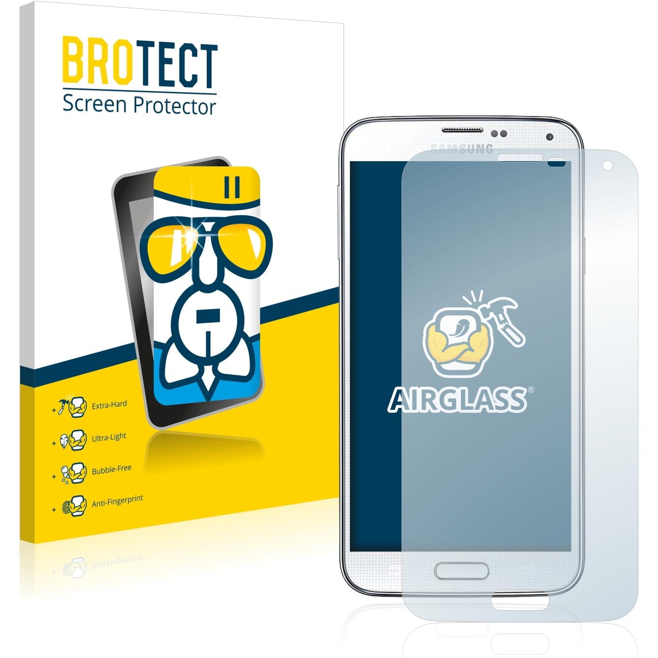 Thumbnail - BROTECT AirGlass Panzerglasfolie (1 Stück, Samsung Galaxy S21), Smartphone Schutzfolie, Transparent