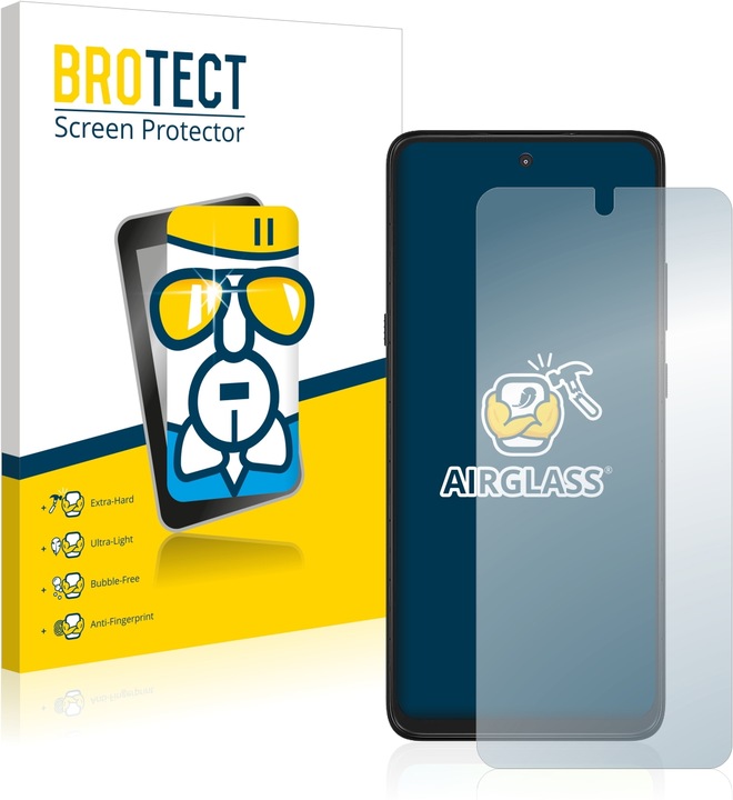 Actual product image BROTECT AirGlass Glass (1 Piece, Motorola Moto G 5G)
