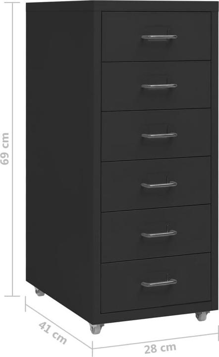 Actual product image vidaXL Büroschrank (28 x 41 x 69 cm)