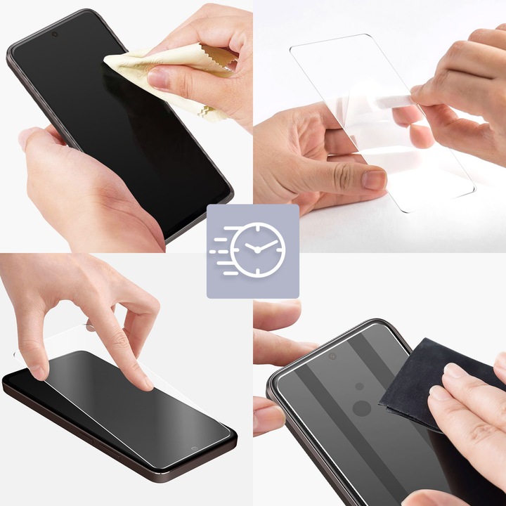 Actual product image Avizar 9H hardness glass display protection film (1 Piece, HTC U23 Pro)
