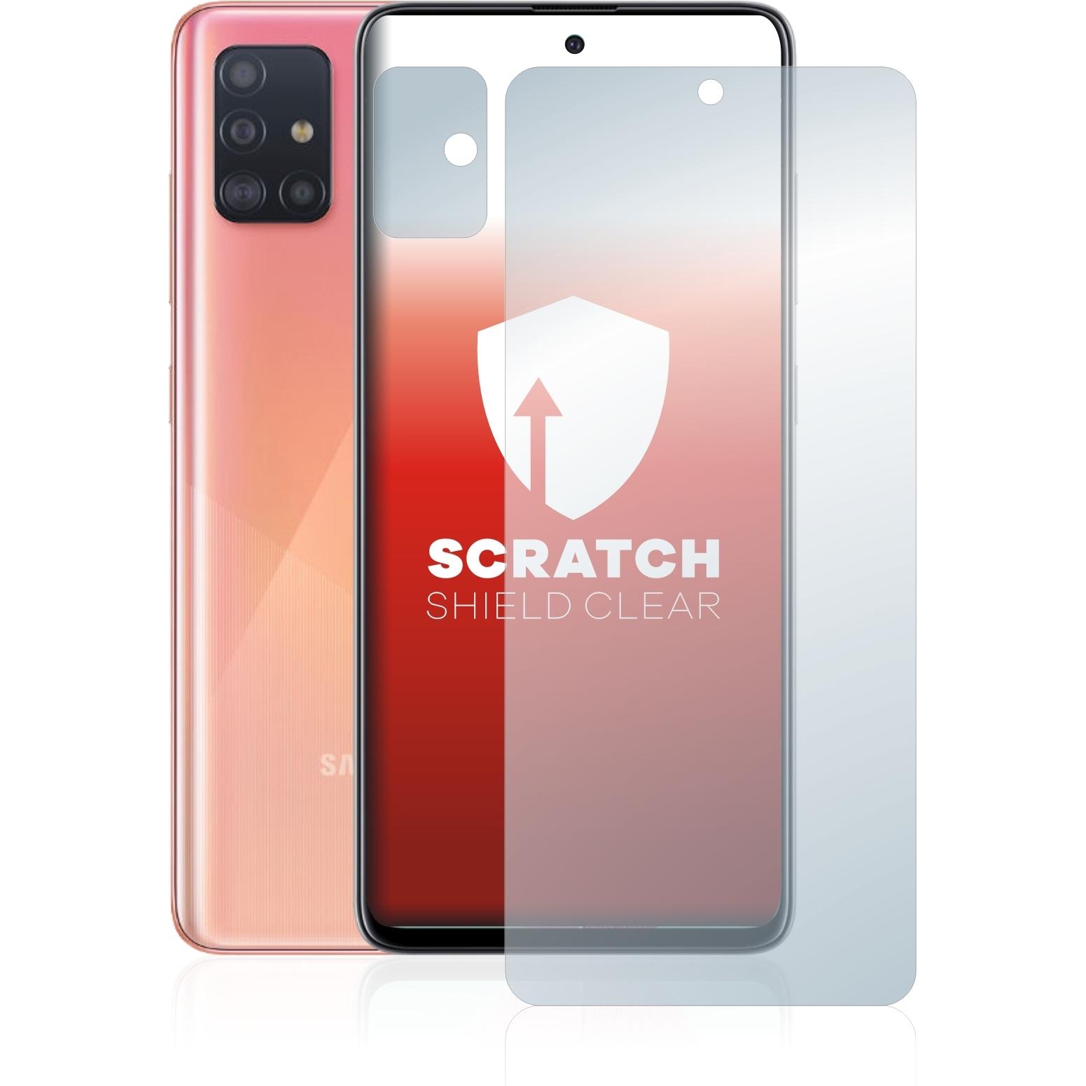 Thumbnail - upscreen Scratch Shield Displayschutz (1 Stück, Samsung Galaxy A51), Smartphone Schutzfolie, Transparent