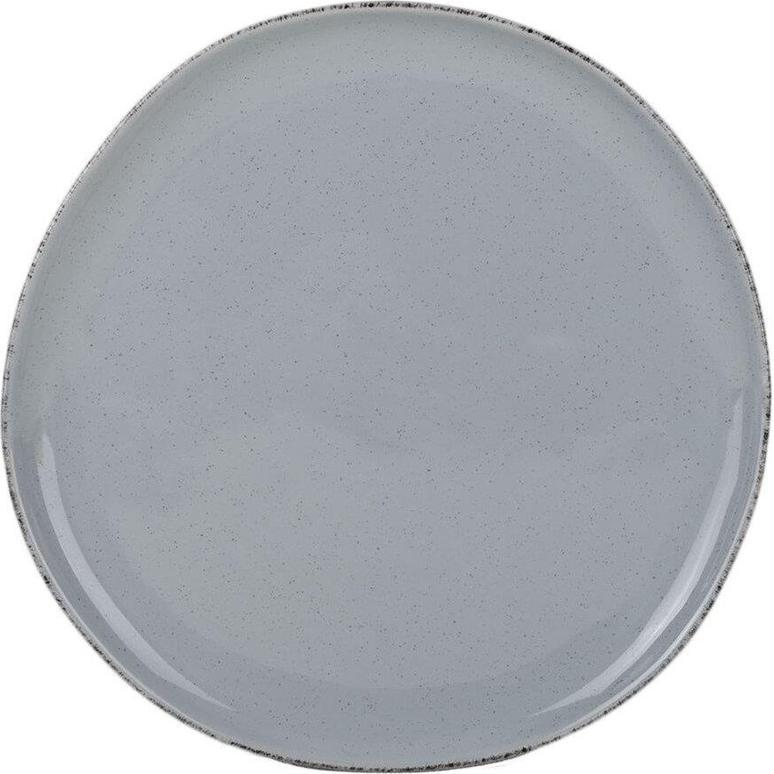 Domoletti Plate lunch Sesam dots blue, blue, Piatti