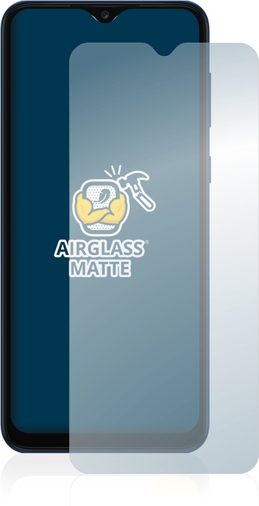 Actual product image BROTECT AirGlass Glass Matte (1 Piece, Samsung Galaxy A03)
