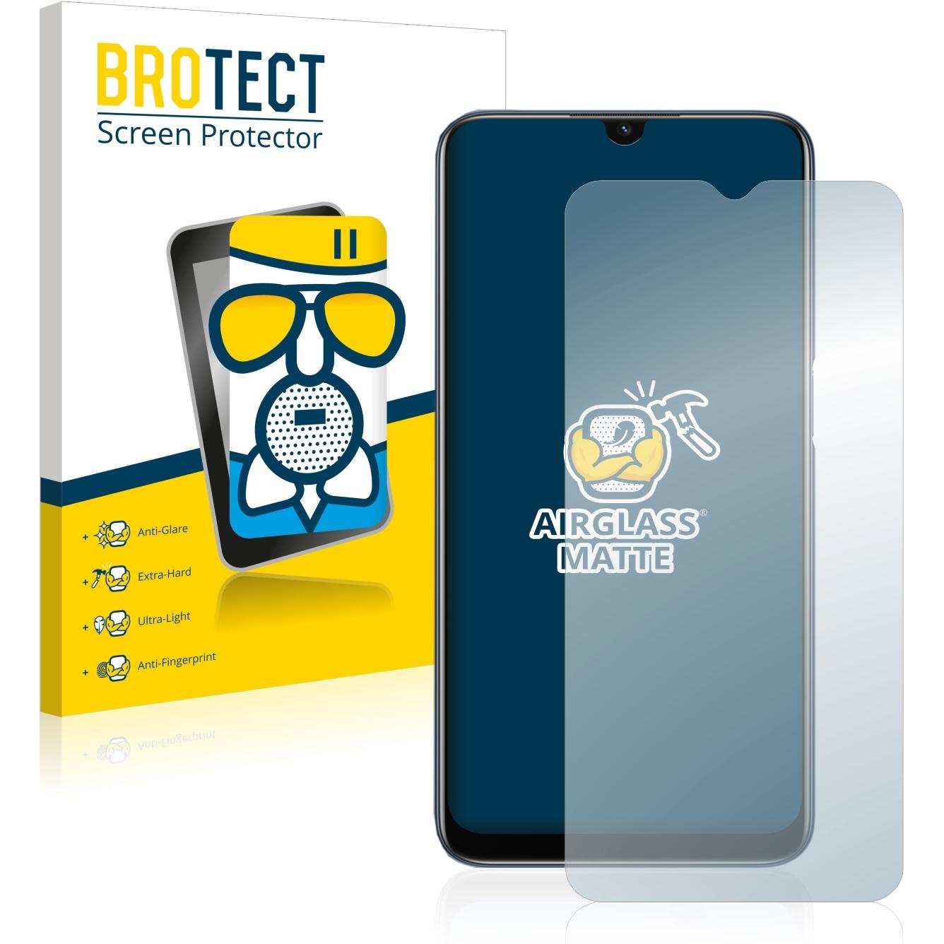Thumbnail - BROTECT AirGlass Panzerglasfolie Matt (1 Stück, Oppo A54s), Smartphone Schutzfolie, Grau