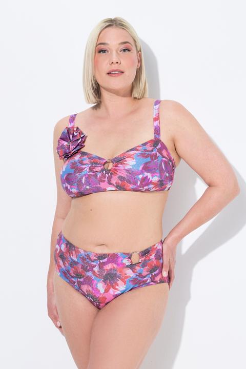 Produktbild Ulla Popken Bikini, Glitter, Softcups, Träger verstellbar, recycelt (52)