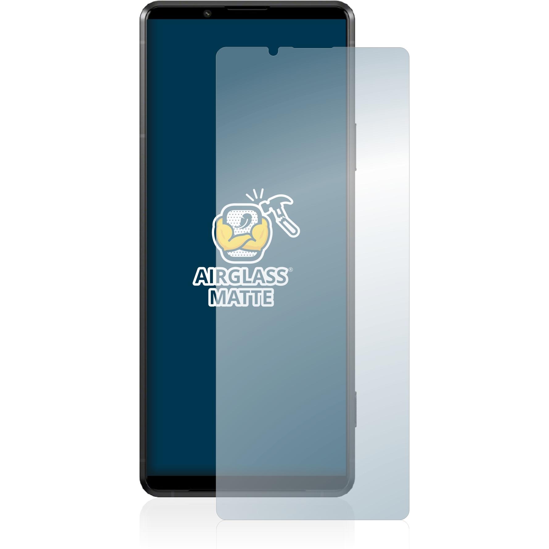 Thumbnail - BROTECT AirGlass Panzerglasfolie Matt (1 Stück, Sony Xperia Pro-I), Smartphone Schutzfolie, Grau