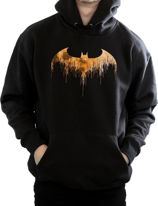 Produktbild Batman Arkham Knight Halloween Moon Logo Fill Kapuzenpullover (S)