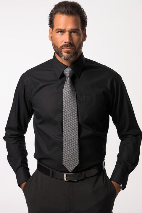 Immagine prodotto JP1880 Cravatta di seta particolarmente lunga con design discreto e 7,5 cm di larghezza