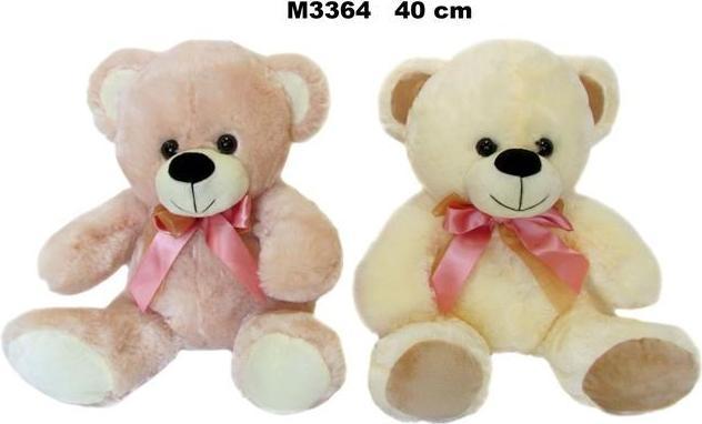 Actual product image Sandy Teddy bear with bow
