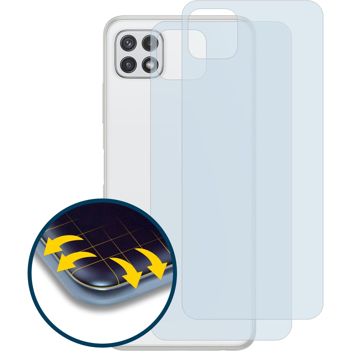 Thumbnail - BROTECT Full-Cover Displayschutz (2 Stück, Samsung Galaxy A22 5G), Smartphone Schutzfolie, Transparent