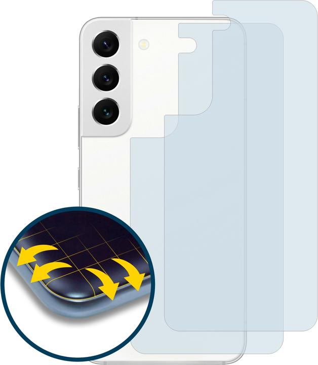 Produktbild BROTECT Full-Cover Displayschutz (2 Stück, Samsung Galaxy S22 5G)