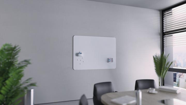 Actual product image Legamaster Glass board matte 7-104154 round corner 90x120cm chilly lake (120 x 90 cm)