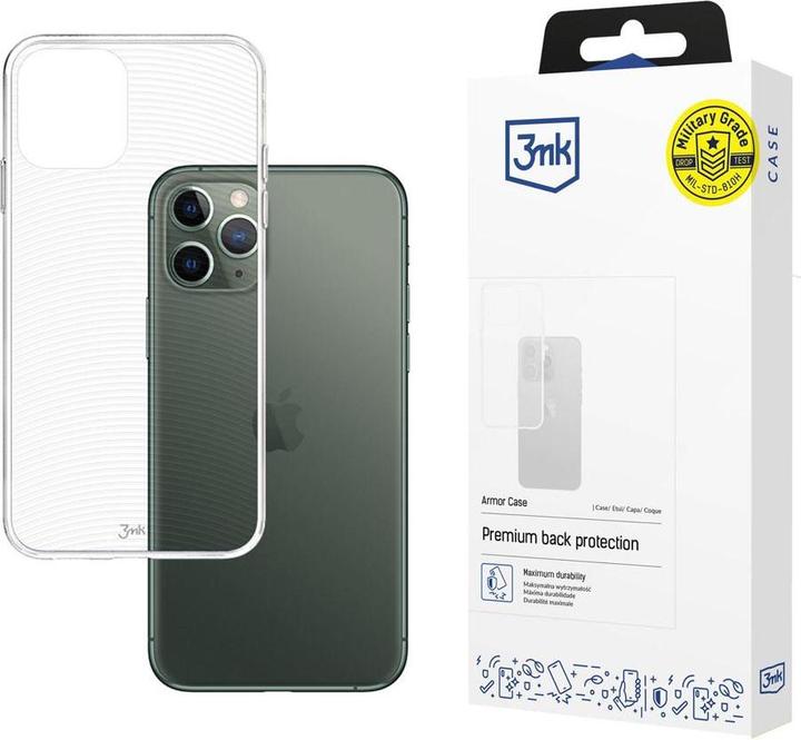 Produktbild 3MK Armor Case Back protection, Apple, iPhone XI Pro, TPU, Transparent (Apple iPhone 11 Pro)