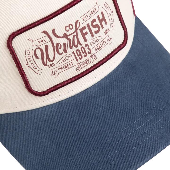 Actual product image Weird Fish Haywood Colour Block Baseball Cap (One size)
