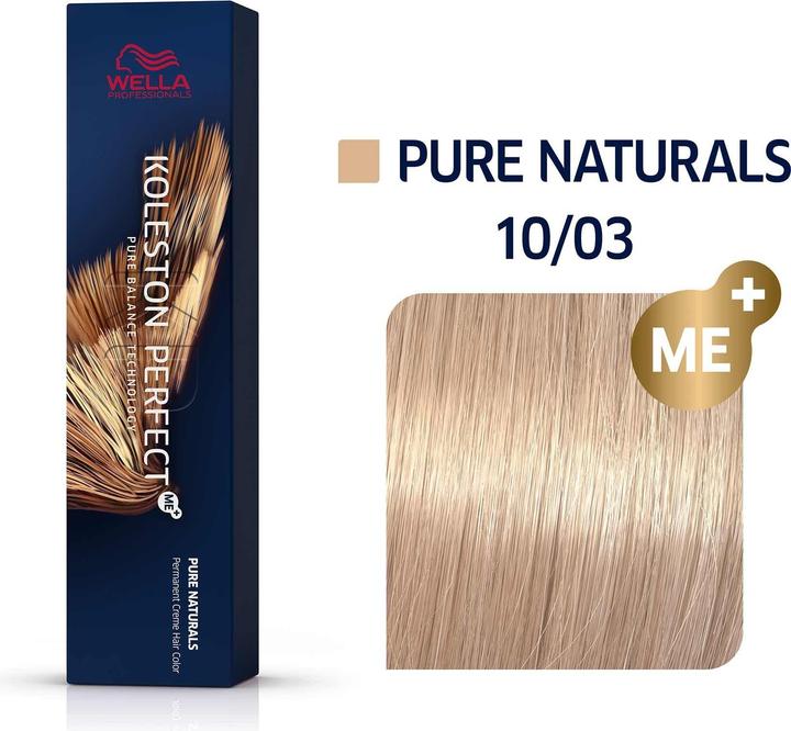 Actual product image Wella Koleston Perfect ME+ Pure Naturals (10/03)