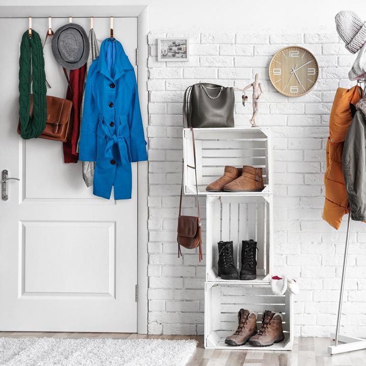 Actual product image Relaxdays Door Hook Set of 5, For Clothes