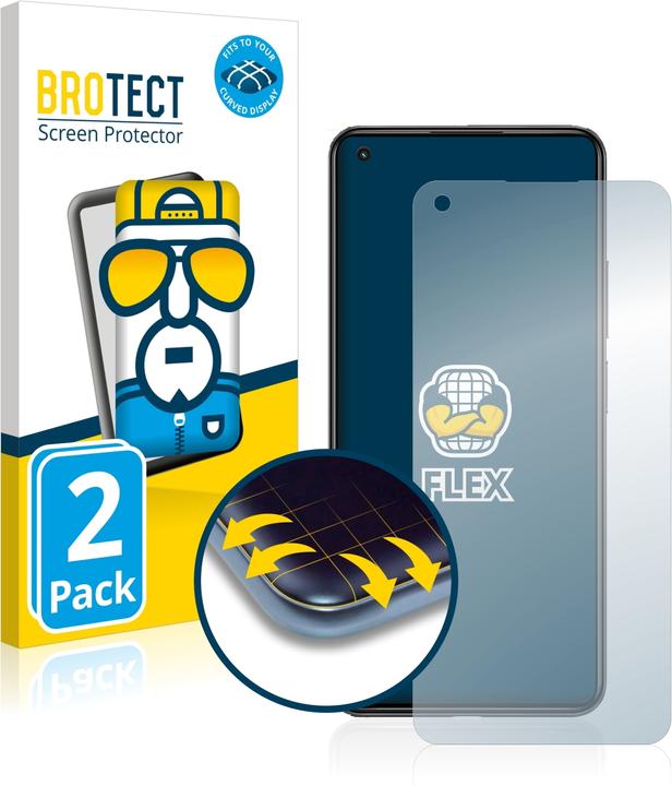 Actual product image BROTECT Full-Cover Protector (2 Piece, Xiaomi Mi 11 Lite)