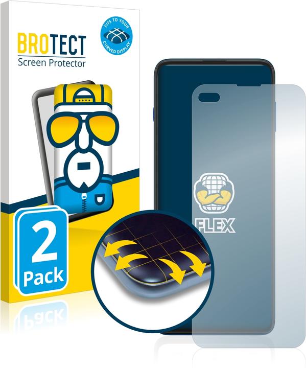 Actual product image BROTECT Full-Cover Protector (2 Piece, Motorola Moto G100)
