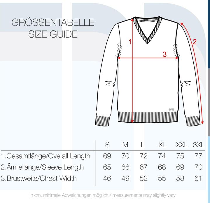 Actual product image Blend Lasse Men's Jumper Knit Pullover With V-Neck Flecked (3XL)