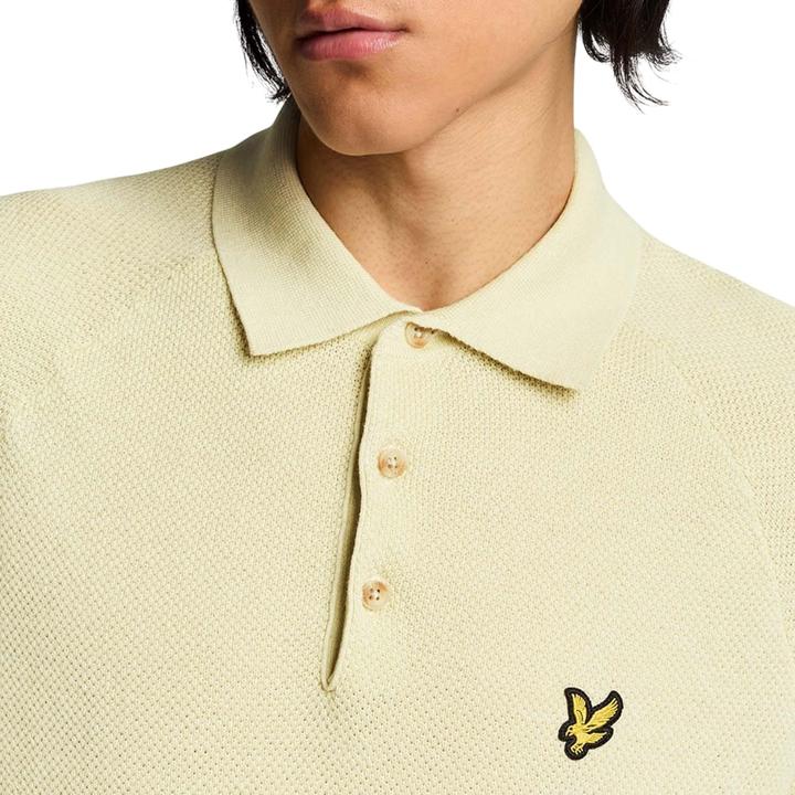 Produktbild Lyle and Scott Poloshirt Jerseyware LeinenMischung (M)