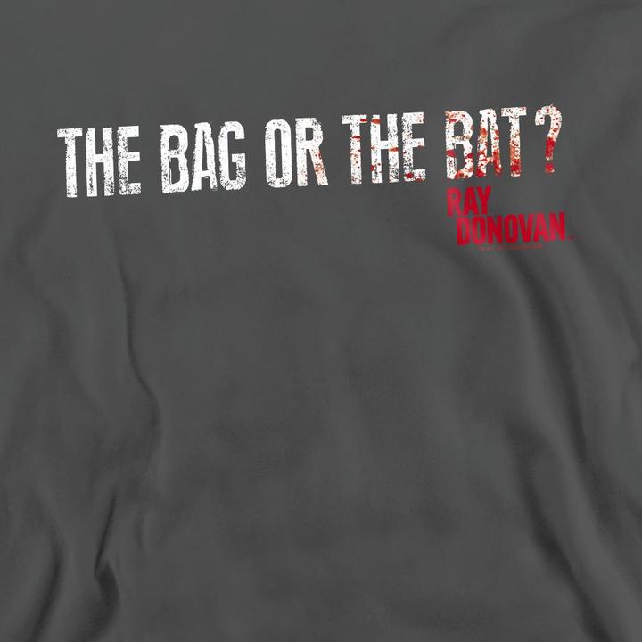 Actual product image Ray Donovan Unisex Adult Bag Or Bat Sweatshirt (L)
