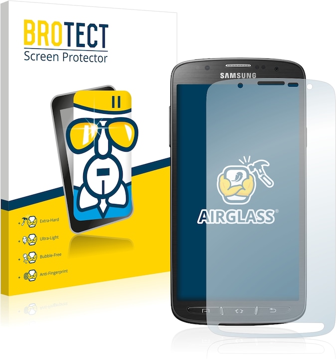 Actual product image BROTECT AirGlass Glass (1 Piece, Samsung Galaxy S4 Active)