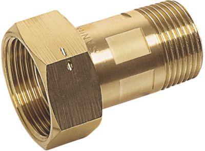 Produktbild Sanha PURAFIT 3/4X1 vandm.forskr. - siliciumbronze. Blyfri. Flad taetning, plomb.bar