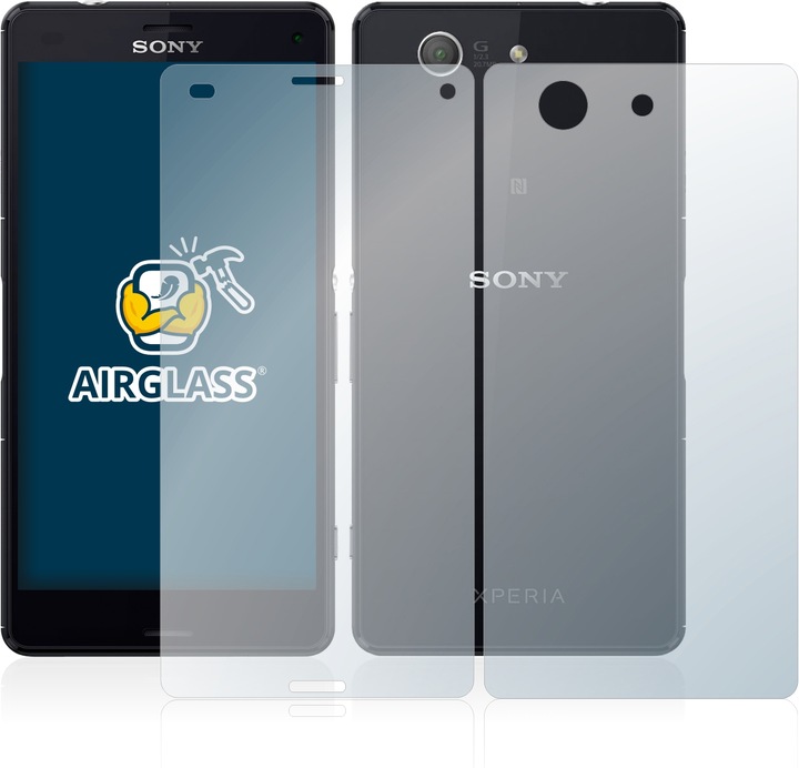 Produktbild BROTECT AirGlass Panzerglasfolie (1 Stück, Sony Xperia Z3 Compact)