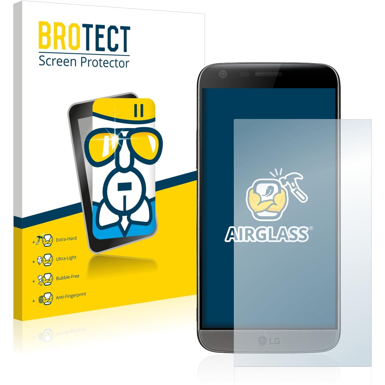 Thumbnail - BROTECT AirGlass Panzerglasfolie (1 Stück, LG G5), Smartphone Schutzfolie, Transparent