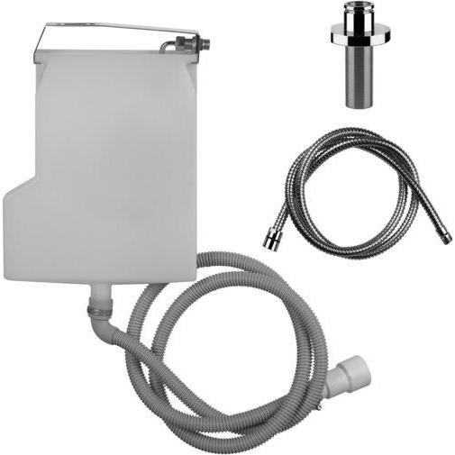 Gessi, Badarmatur, Tondo Wellness, Securflex Schlauchdurchführung, für Wannenrand, Innenmass-Breite>50 mm, Brau