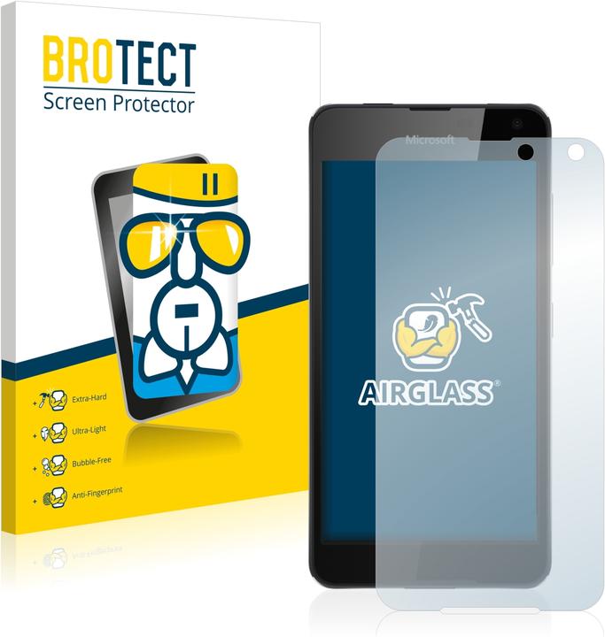 Produktbild BROTECT AirGlass Panzerglasfolie (1 Stück, Microsoft Lumia 650)