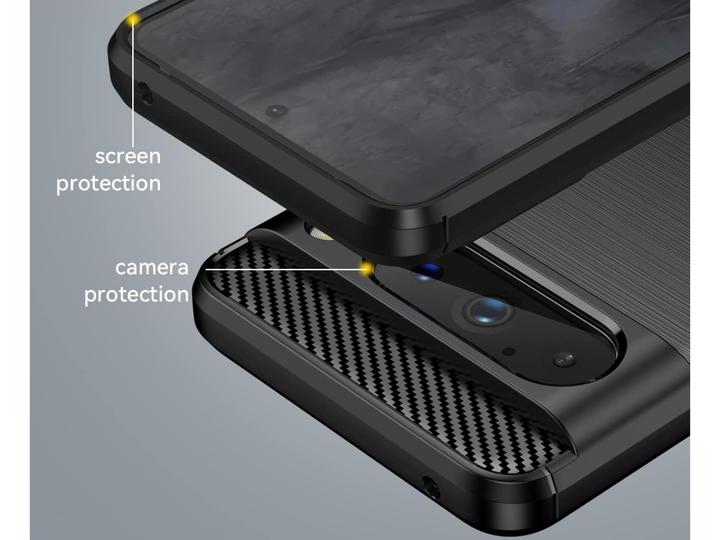 Actual product image Screenguard Carbon Brushed Soft TPU (Google Pixel 8 Pro)
