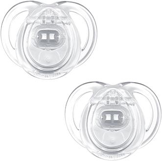 Produktbild Tommee Tippee Any Time Klassischer Babyschnuller Silikon (2 x, bis 6 Monate)