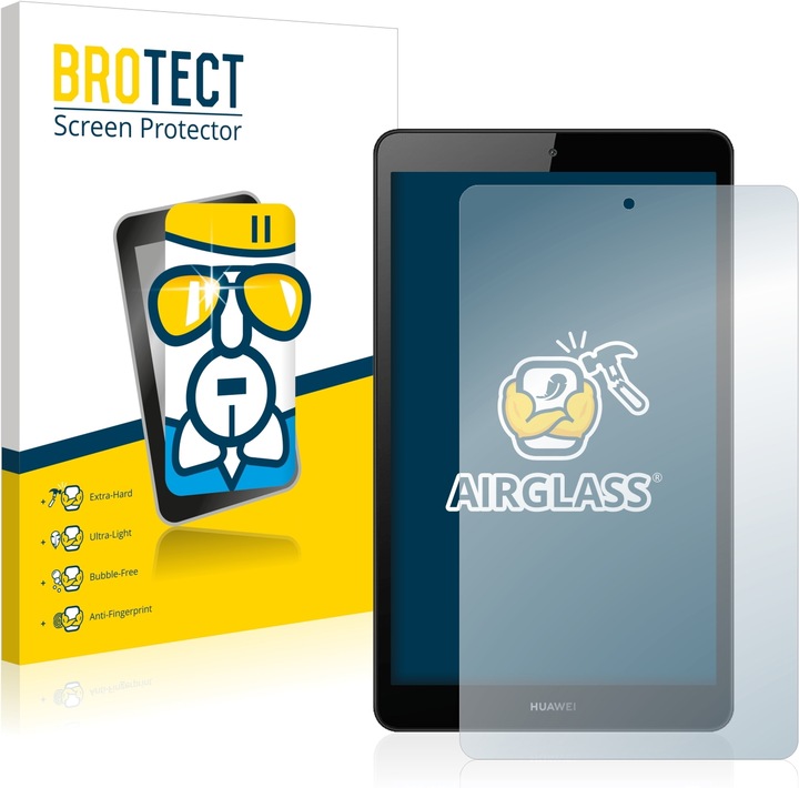 Produktbild BROTECT AirGlass Panzerglasfolie (1 Stück, MediaPad M5 Lite 8)