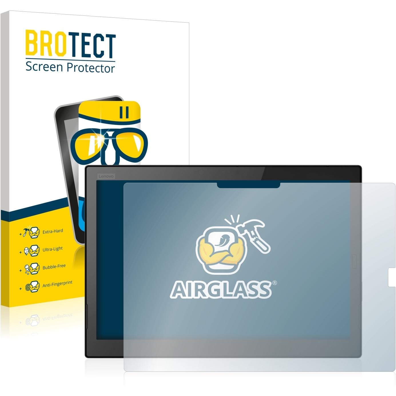 BROTECT AirGlass Panzerglasfolie (1 Stück, ThinkPad X1 (3. Gen.)), Tablet Schutzfolie