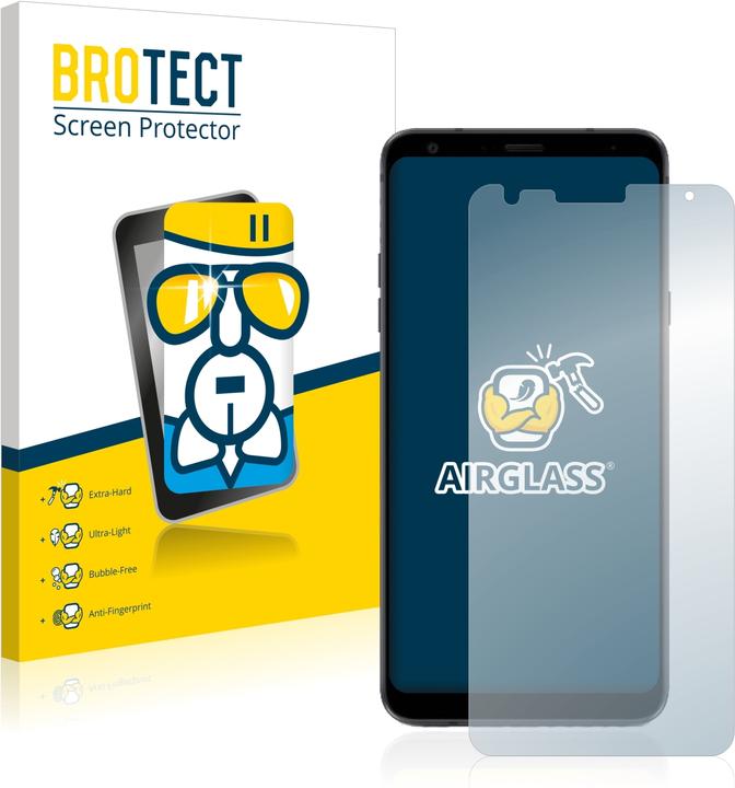 Actual product image BROTECT AirGlass Premium (1 Piece, LG Q Stylus)