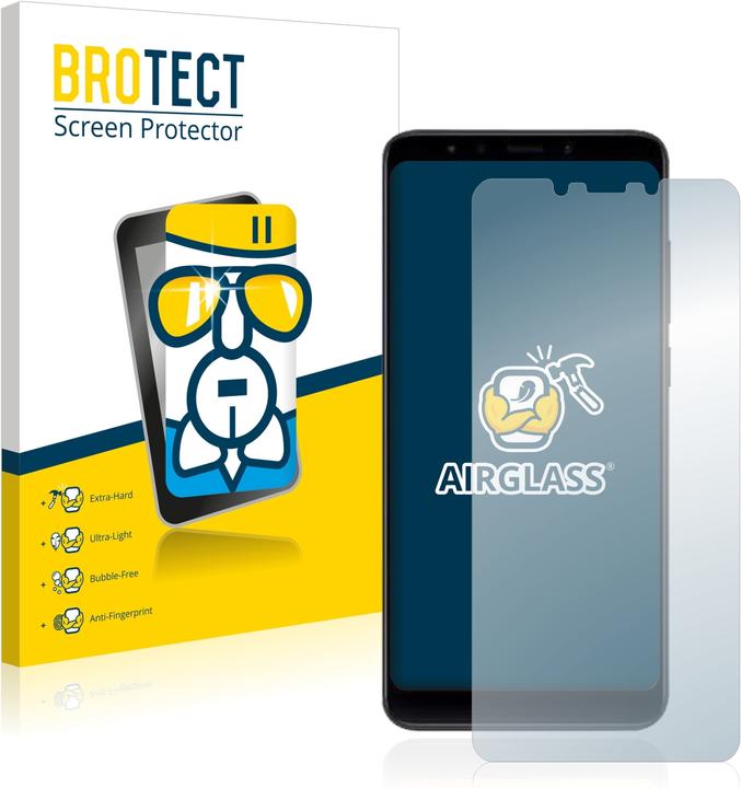 Produktbild BROTECT AirGlass Panzerglasfolie (1 Stück, Xiaomi Mi A2)