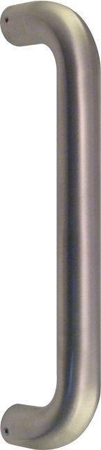 Image du produit Nickal Poignée de poussée 20-5066 droite inox mat Ø20mm