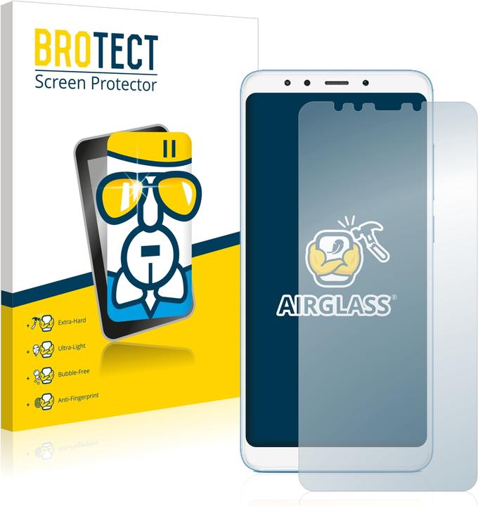 Produktbild BROTECT AirGlass Panzerglasfolie (1 Stück, Xiaomi Redmi 5)