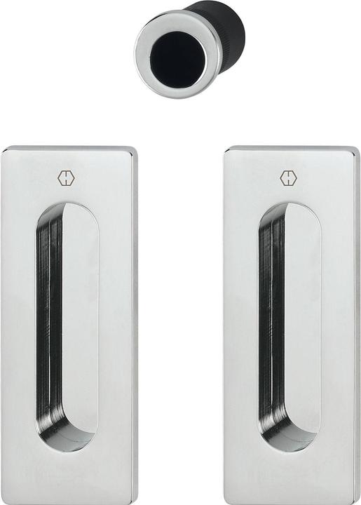 Chrome-plated, PVD coated
