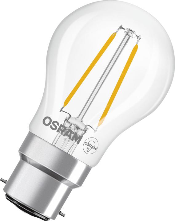 Image du produit Osram LED Star Classic P 25 Filament 1.8W 827 Clear B22d (B22d, 250 lm, 6x)