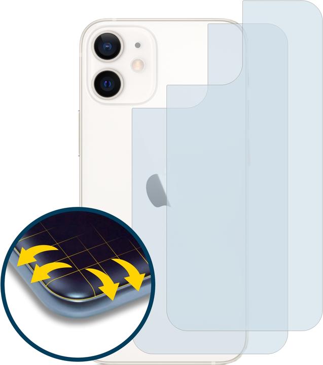 Actual product image BROTECT Full-Cover Protector (2 Piece, Apple iPhone 12 mini)